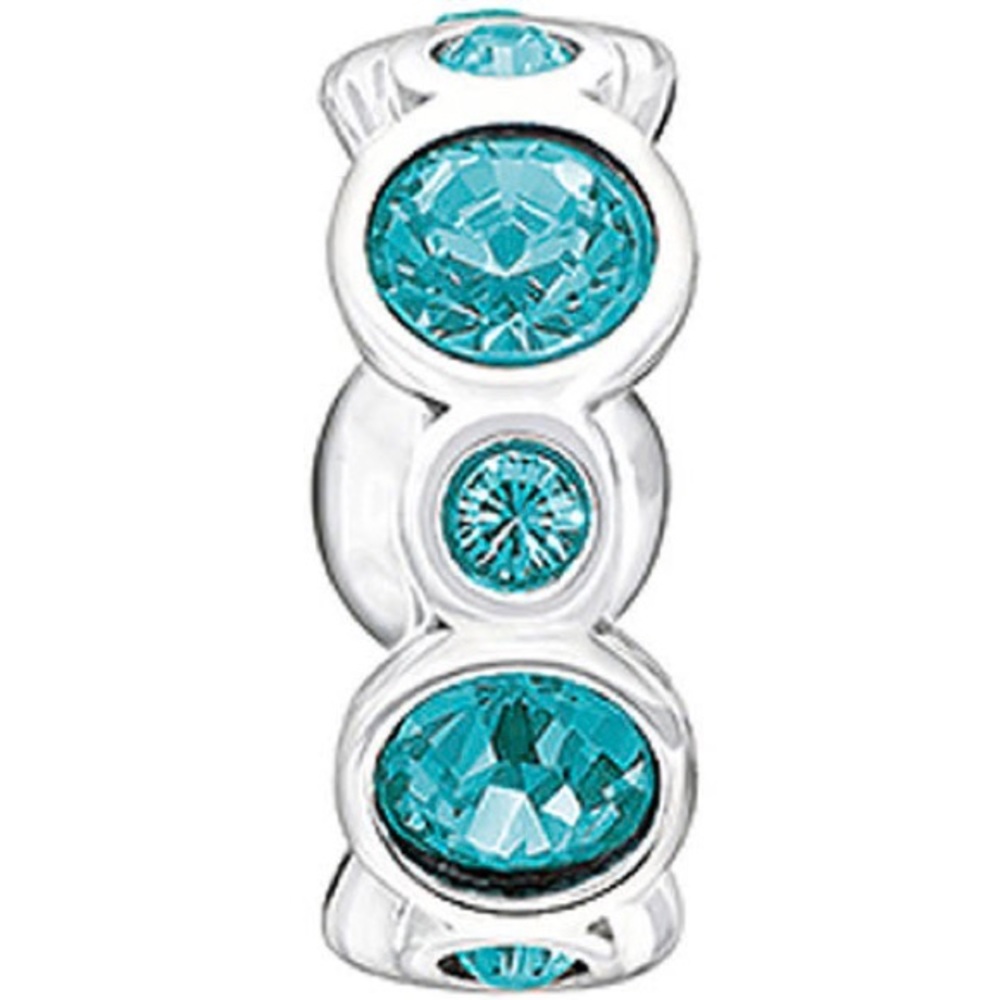 CHAMILIA CHARM BIRTHSTONE JEWELS DECEMBER SILVER
2025-1040 NEW